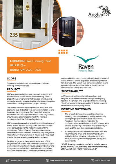 ABP Case Study - Traditional - Raven Housing Trust FINAL