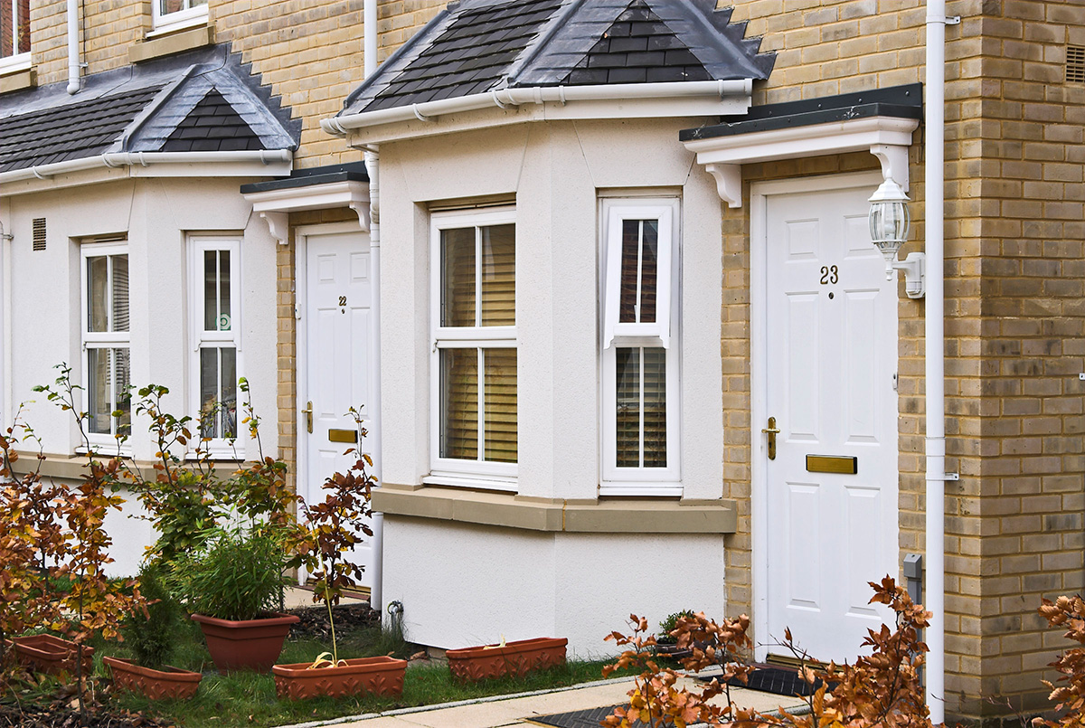 Single entrance doors
